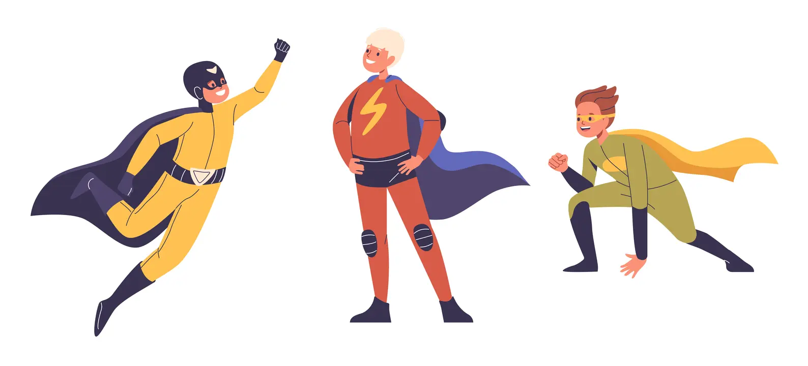 Kostum Halloween anak ala superhero