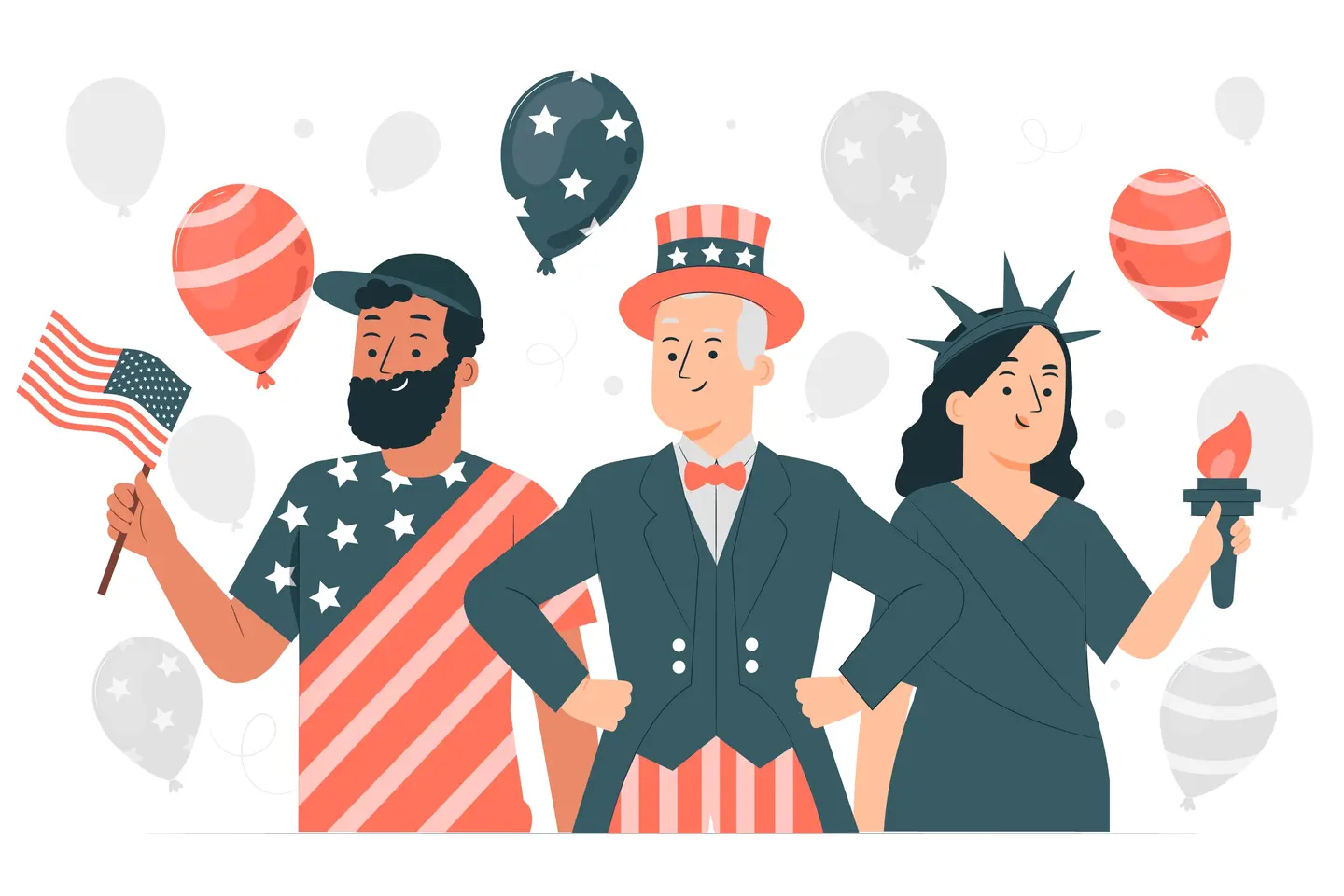 Tradisi saat merayakan Hari Kemerdekaan Amerika Serikat