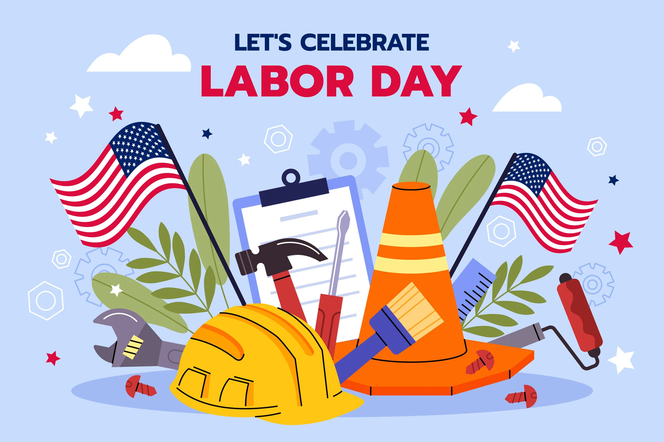 Hari Buruh merupapakn hari libur besar di Amerika Serikat yang dirayakan setiap Hari Senin pertama di Bulan September.