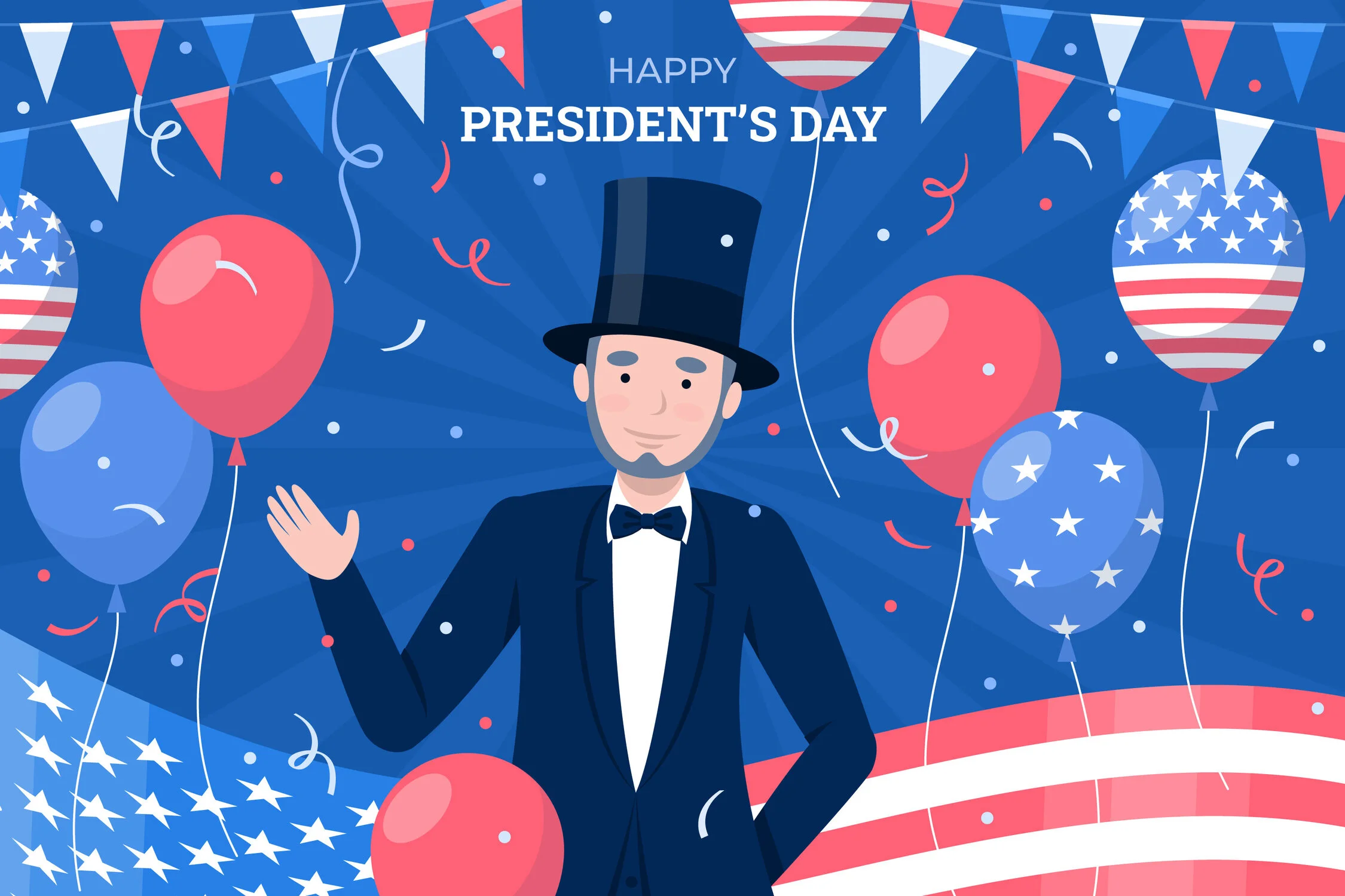 Hari Presiden menjadi salah satu hari libur besar di Amerika Serikat yang diperingati setiap Hari Senin ketiga di Bulan Februari.